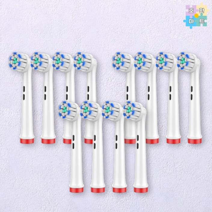 오랄비 바이탈리티 D103 울트라씬 칫솔모 12개 호환품, 12개