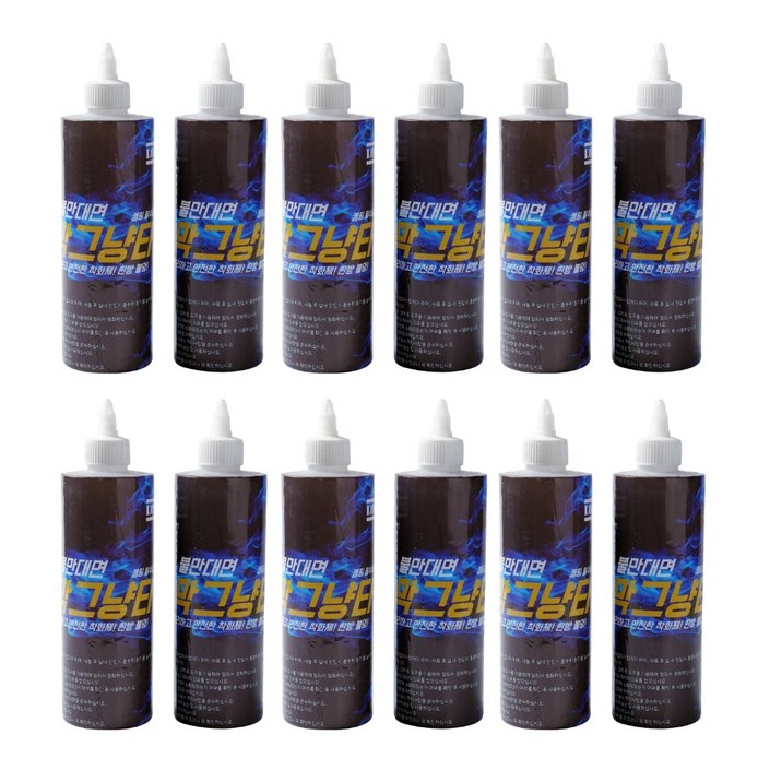 순수일상 막그냥타 착화제 용기형, 12개, 500ml