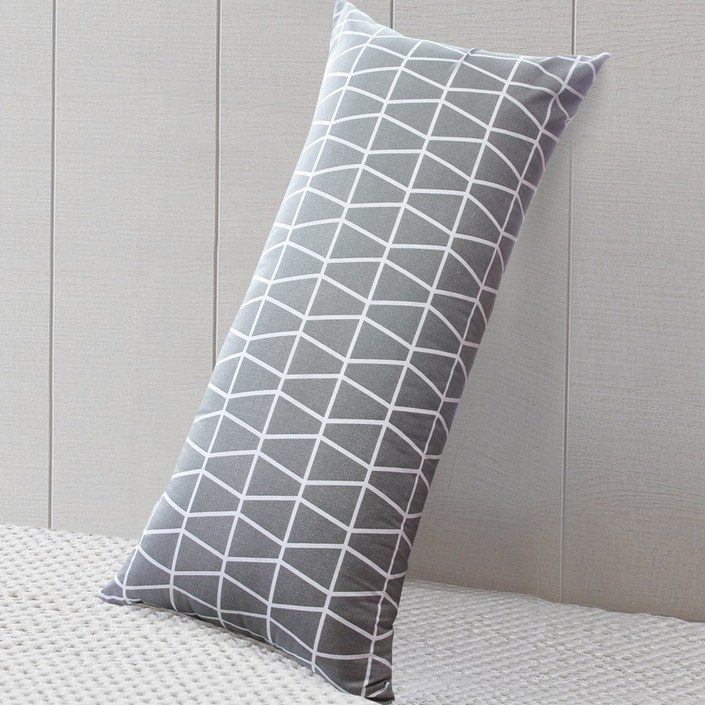 네모라인 국내생산 스마일 등받이 침대 헤드 등 쿠션 커버 솜 별도