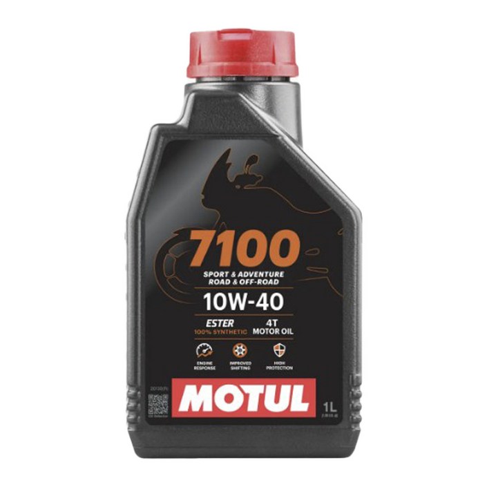 모튤 7100 4T 10W40 오토바이 100 합성엔진오일 1L  MOTUL