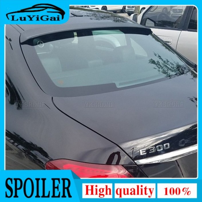 ABS 소재 프라이머 컬러 스마트차 테일 윙 장식 리어 루프 스포일러 벤츠 W213 E200 E260 E300 E350 