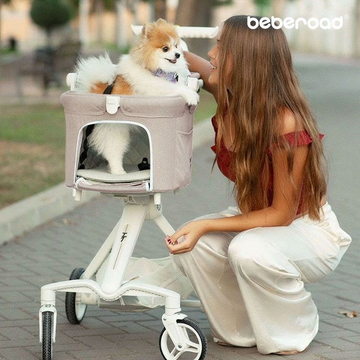 베베로드 TT 프리미엄 강아지 애견 유모차 분리형 접이식 캐리어