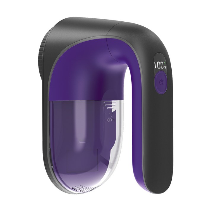 SmartGo 프리미엄 보풀제거기 휴대용 충전식 6중날 대용량 세탁소용 강력한 보풀제거기, 블랙