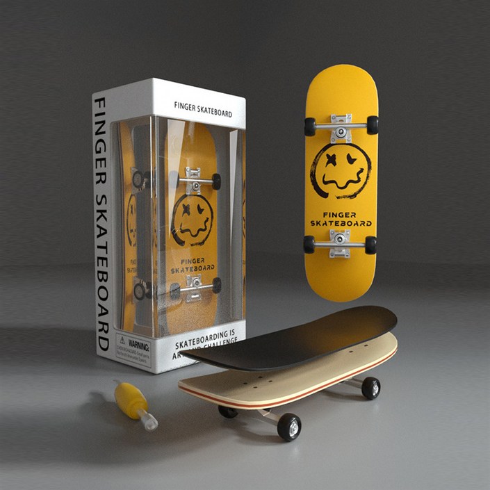 DIY 핑거 스케이트보드  미니 손가락 베어링 보드 Fingerboard skateboard