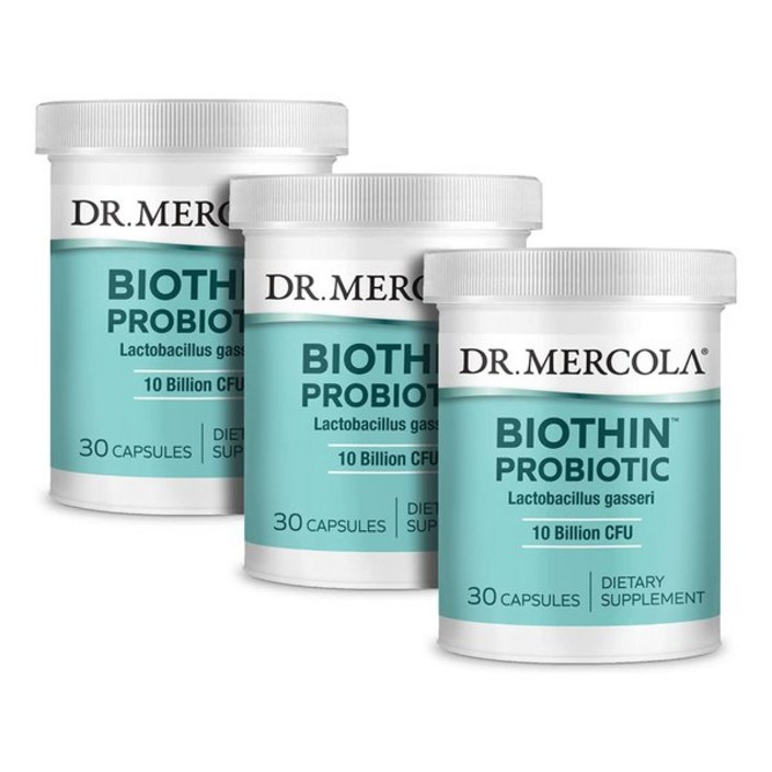 21 닥터머콜라 락토바실러스 가세리 BNR17 유산균 100억CFU 30캡슐 3병 343082