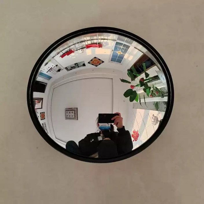 볼록 거울 힙한 인테리어 반구 실내 반사경 360도 벽걸이 카페 포토존 소품 광각 미러