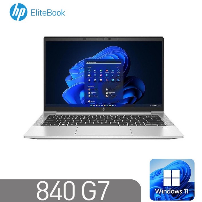 HP 840 G7 EliteBook 리퍼노트북 인텔 10세대 i510310U 16G NVME256G UHD 윈11 14.1인치, 840 G7, WIN11 Pro, 16GB, 256GB, 실버