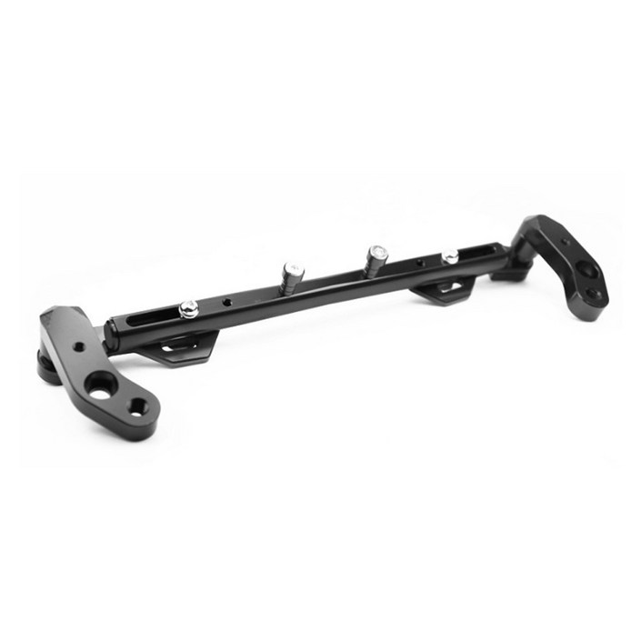 오토바이 핸들크로스바 PCX NMAX 포르자 슈퍼커브 시티에이스 라이더 오토바이 멀티크로스바, 1개, 블랙