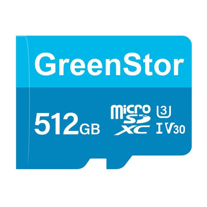 그린스토아 MICRO SD카드 닌텐도 휴대폰 블랙박스 메모리카드 UHSI, 1개, 512GB