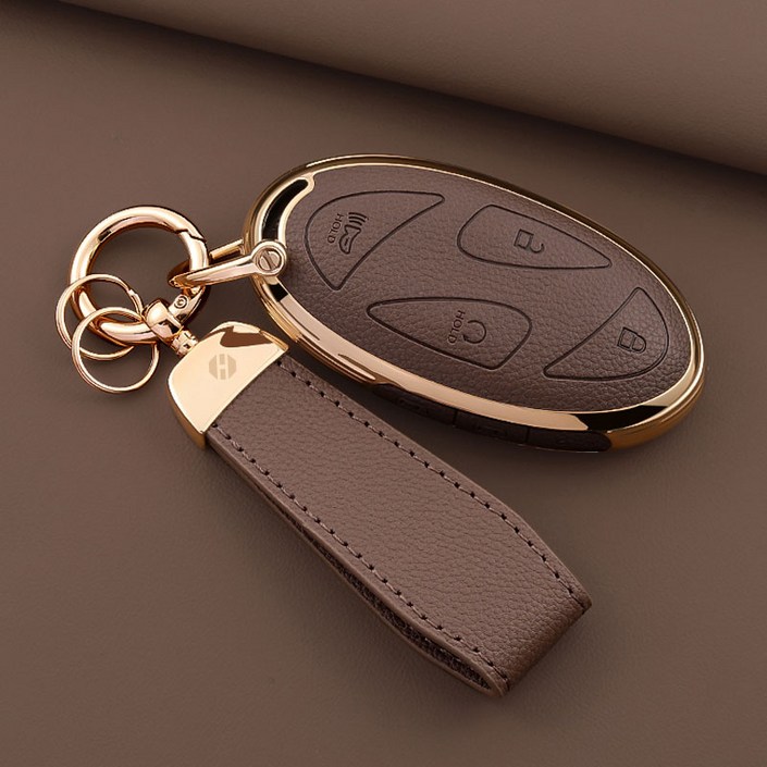 HAKO 소프트 가죽TPU 키케이스키홀더 현대호환