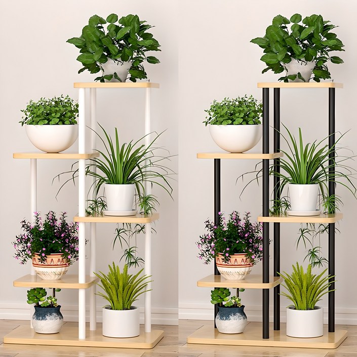 CK리빙 거실 화분 정리대 인테리어 거치대 선반