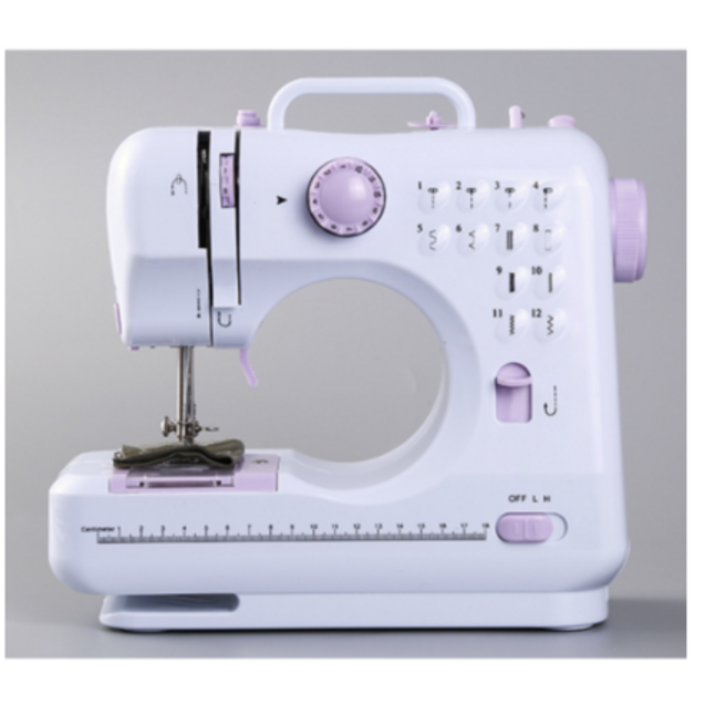 가정용미싱 가예 505 A 재봉틀 미니 소형 테이블 탑 옆 고정 멀티 전동한글 설명서