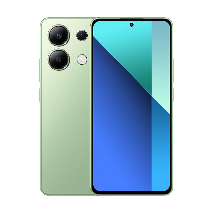 정발 한국버전샤오미 레드미 노트 13 홍미 공기계 8GB RAM 256GB ROM 휴대폰, 민트그린, 256GB