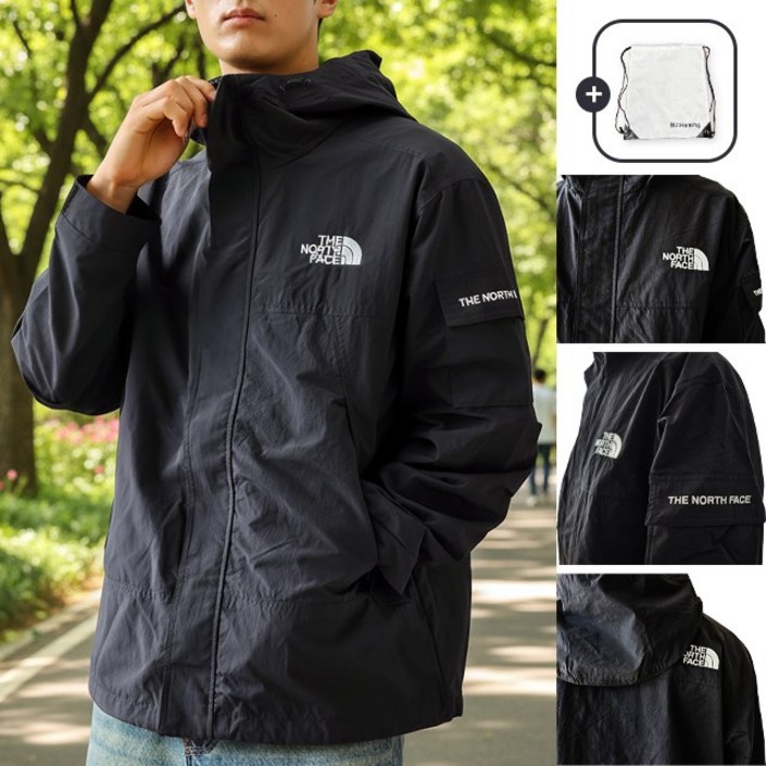 백화점정품 노스페이스 가을 바람막이 WD FW 윈디움 프로 자켓  다용도 가방