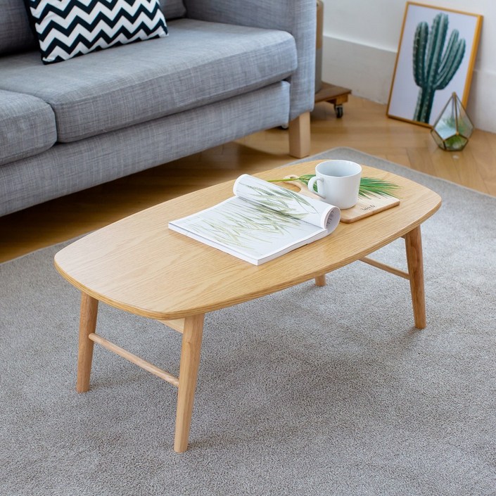 룸스퀘어 프리미엄 E0등급 거실테이블 원목 좌식 소파 까사테이블 900 1100 접이식, 까사테이블 네추럴900