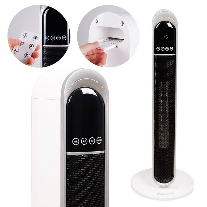 타워형 스마트 PTC 전기 온풍기 가정용 업소용 절전형 열풍기 팬히터 아미즈