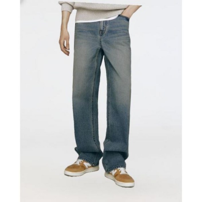 루즈핏 스트레이트 데님 팬츠 115543 4color 988422 지오다노