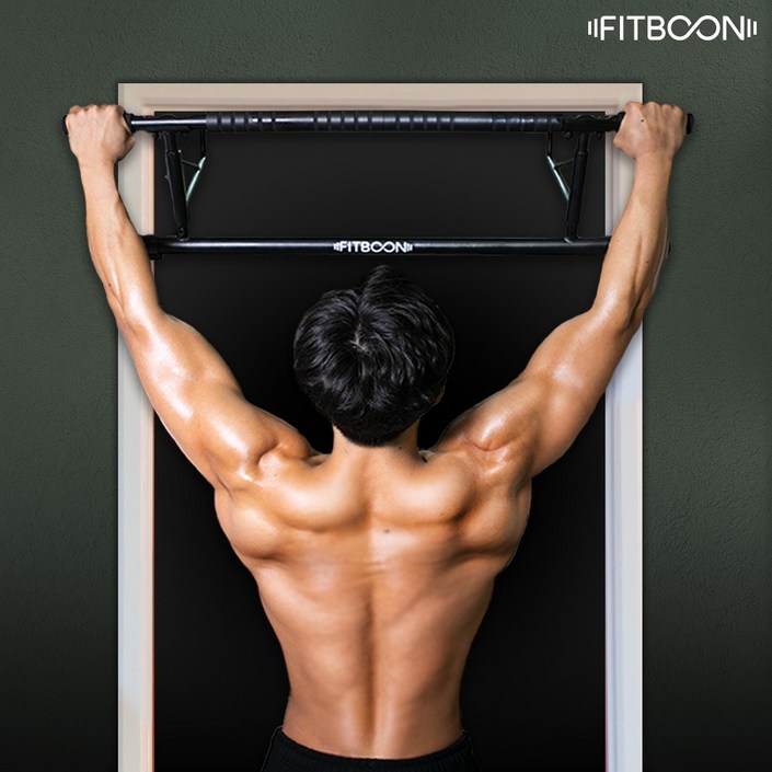 핏분 와이드그립 3초설치 턱걸이운동기구 문틀철봉 가정용 방 문 풀업 도어짐
