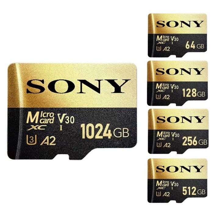SONY SD 마이크로 메모리 고속 데이터 전송 1TB, 1개