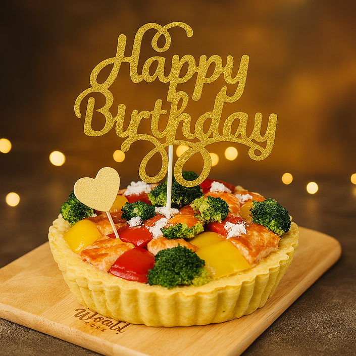 도기머기  강아지 케이크 고구마 연어 저알러지