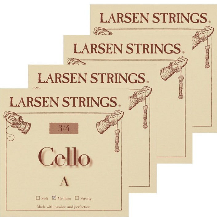 라센 오리지날 첼로줄 미디엄현 사이즈별, 미디엄 1/4, 1개