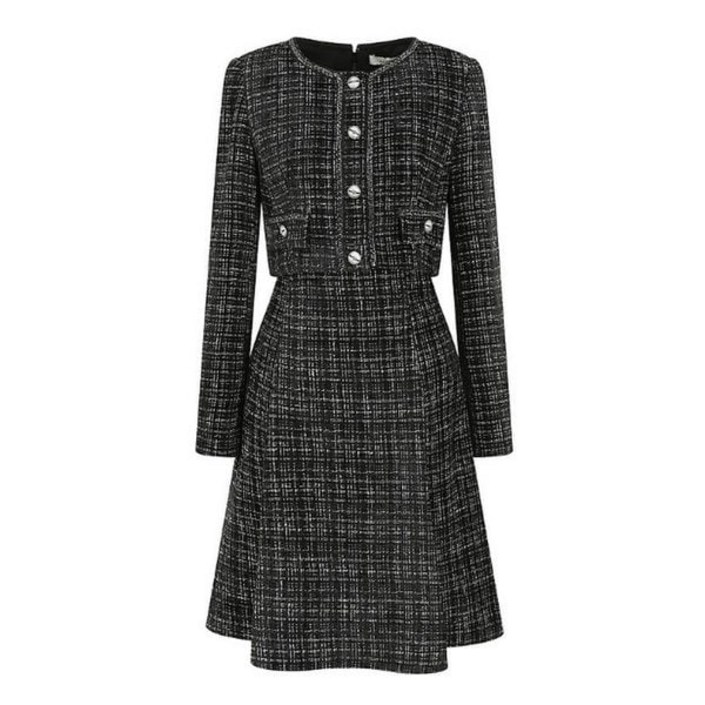 JJ지고트 트위드 자켓 재킷 플레어 원피스 GPBM0OP911