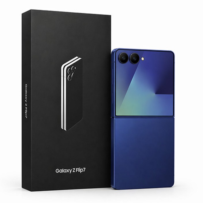 삼성전자 갤럭시 Z플립7, 블루 쉐도우, 256GB