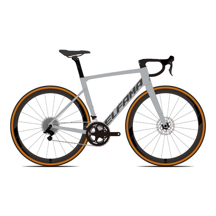 엘파마 에포카1 2세대 클라리스 16단 입문용 로드 자전거 사이클, 메테오라이트블랙, 1개