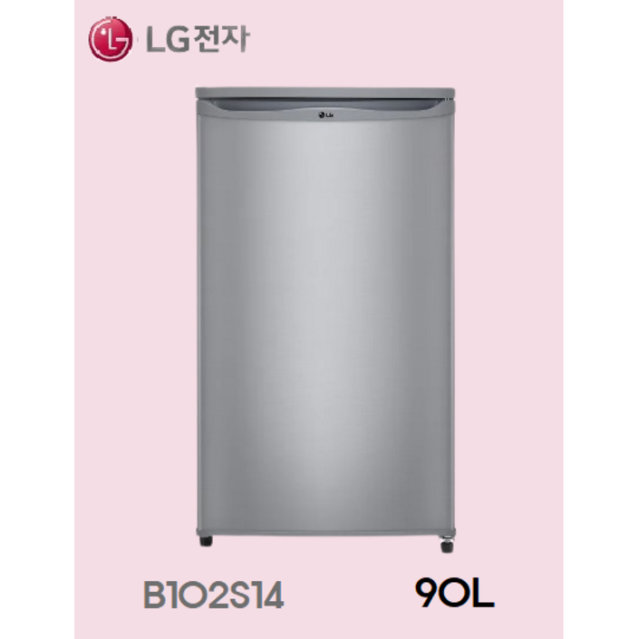 LG전자 90L 1도어 미니 소형 냉장고 사무실 원룸 병원 오피스텔 B102S14 20221031