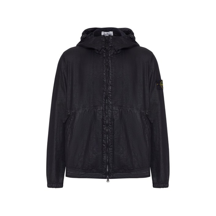 스톤 아일랜드 후드 집업 재킷