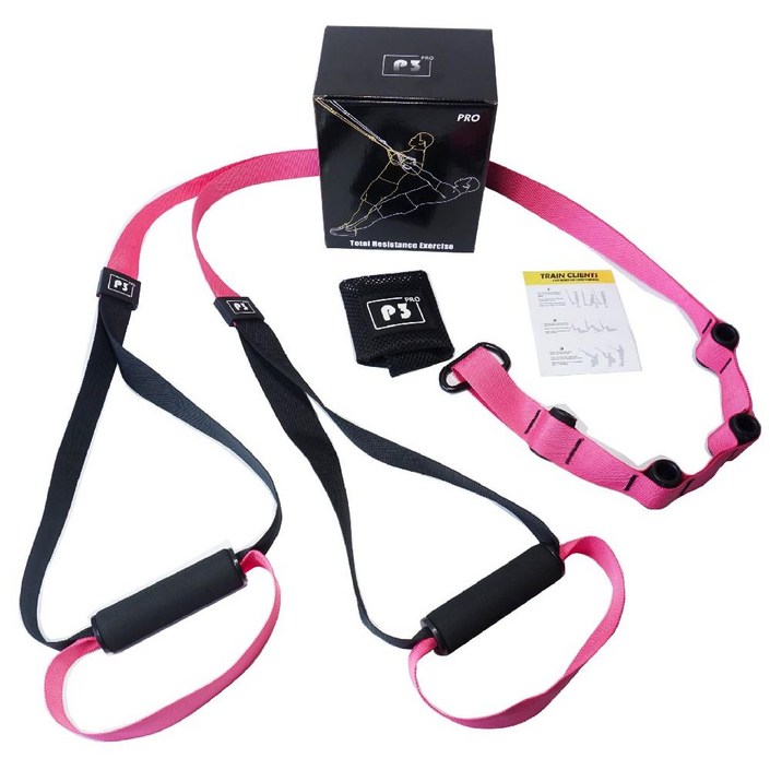 TRX ABS 서스펜션 밴드 벨트 종합 트레이닝 운동 홈트 수평 바 풀밴드 헬스 피트니스