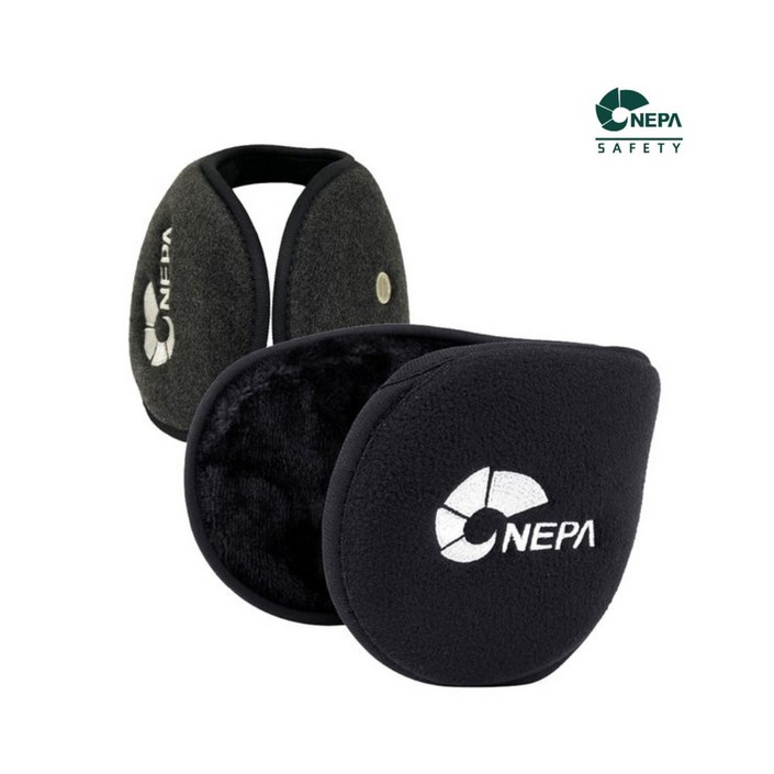 신상 네파NEPA 세이프티 방한 귀마개 신상 11 그레이 블랙 겨울 등산 낚시 자전거 골프
