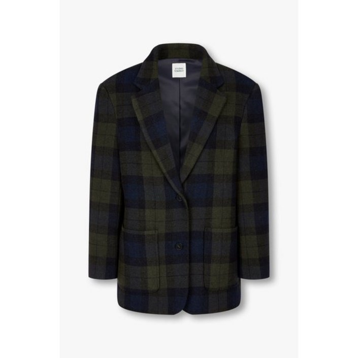 [백화점 정품] STUDIO TOMBOY 여성자켓 [이월인하]체크패턴 울자켓(9274412983)_s