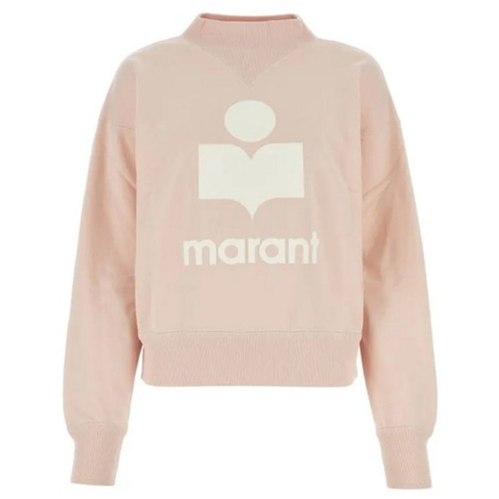 ISABEL MARANT 24FW 모비 벨벳 로고 맨투맨 SW0003FA A1M07E PREU ISABEL MARANT 24FW 모비 벨벳 로고 맨투맨 SW0003FA A1M07E PREU