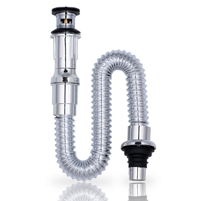 클린 세면대 배수관 일체형 트랩