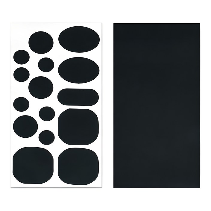 아리코 패딩 셀프 수선 패치 타입B  무지 세트 10 x 20.5cm