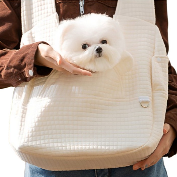 올베리 강아지 포대기 앞가방 고양이 이동가방 1P