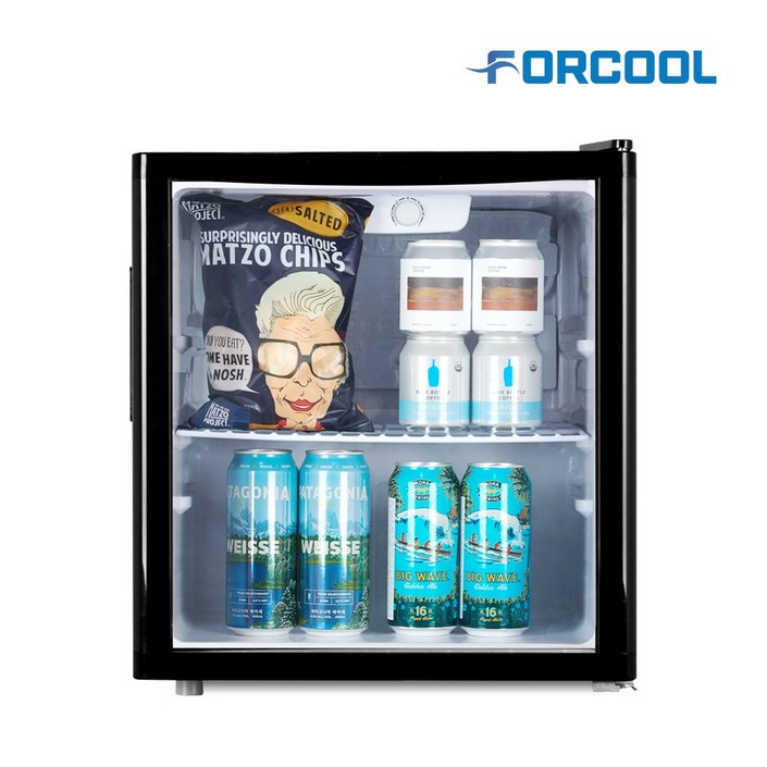 포쿨 미니 쇼케이스 냉장고 KVC50 50L