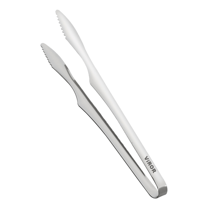 비로르 304 스테인리스 캠핑 주방 요리 고기 악어 집게, 1개