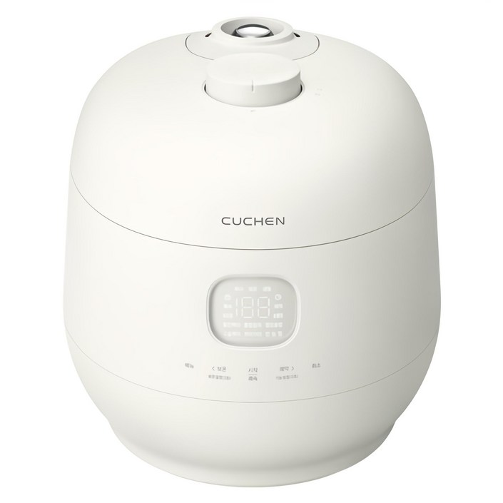 쿠첸 브레인 미니 IH 압력밥솥 3인용, CRTTWK0370W, 밀크쉐이크화이트