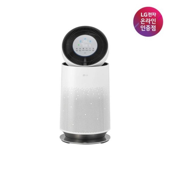 LG전자 퓨리케어 360˚ 공기청정기 크리미스노우AS185DWWD