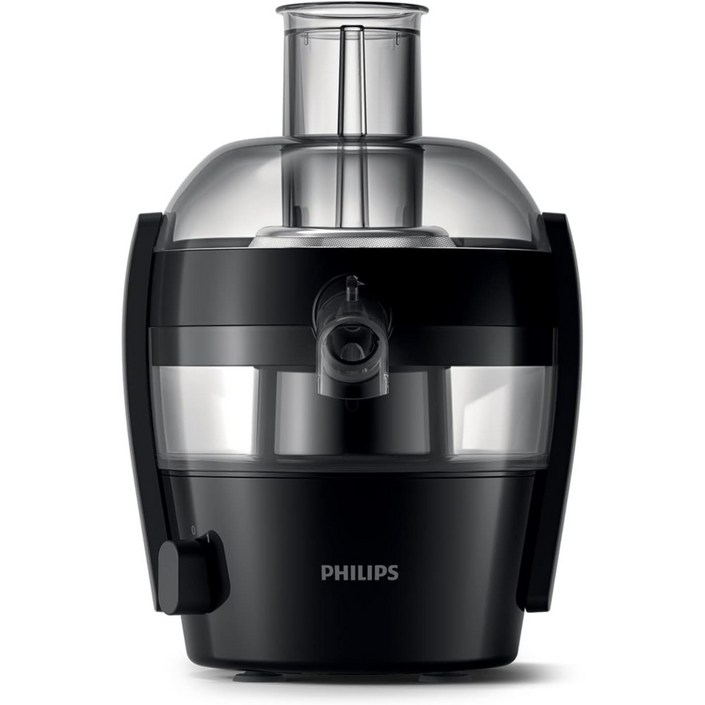 필립스 Viva Collection 원심분리형 주서기, 1.5L, 500W, 검정(HR1832/00)