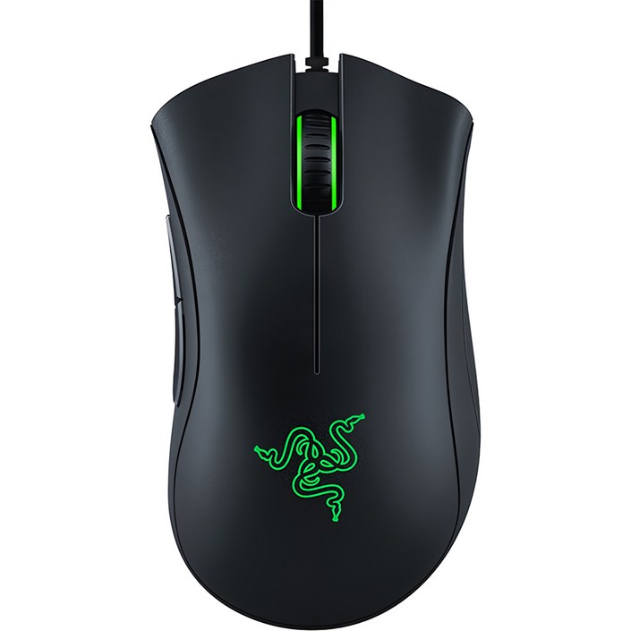 레이저 DeathAdder Essential 유선마우스 RZ010385, RZ010385, Black