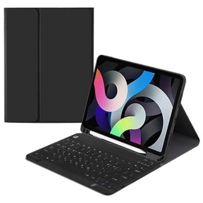 UB 갤럭시탭 콤비 블루투스 키보드 케이스, 블랙, 1개