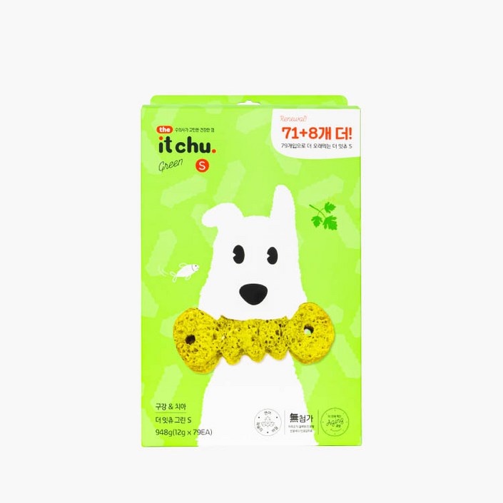 더 잇츄 강아지 덴탈껌 S 79p