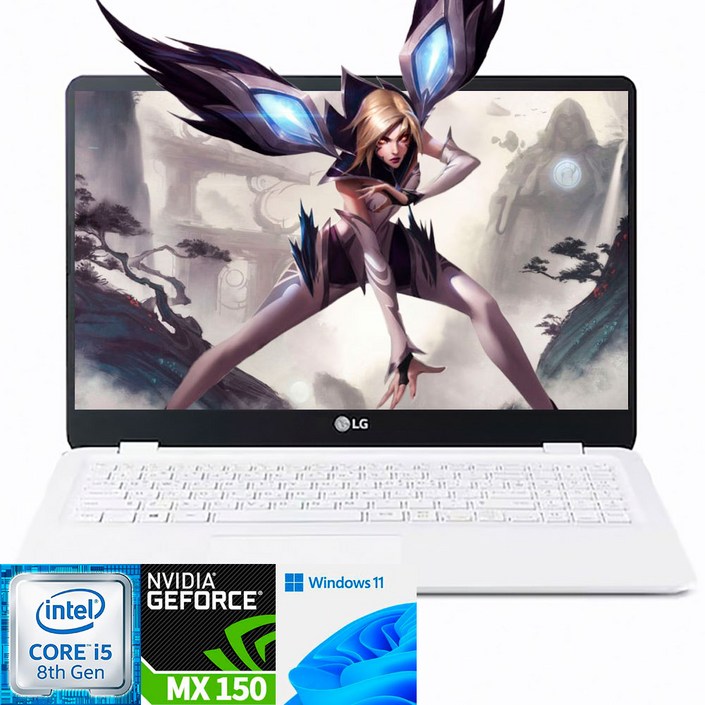 LG전자 울트라PC 15U590 FHD 15인치 게이밍 노트북 i5-8265U/16G/SSD 1T/MX150/윈11