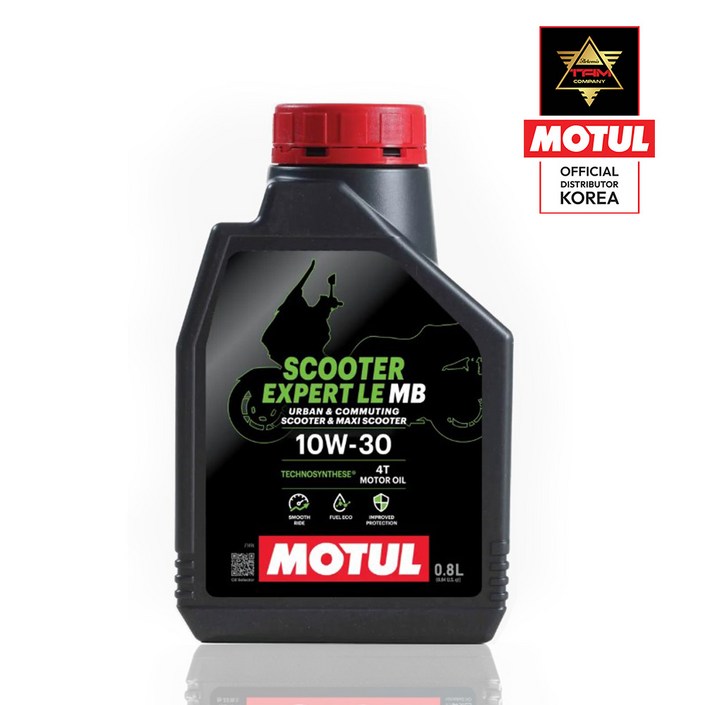 MOTUL 공식 수입원 모튤 ScooterExpert 10W30  10W40 MB 4T 스쿠터 엔진 오일