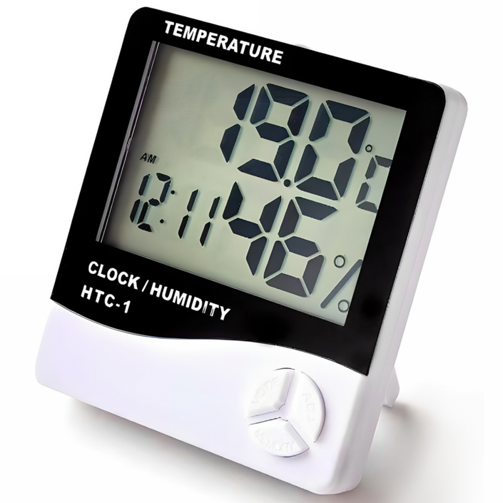 코리아원 디지털 온습도계 탁상형 HTC-1, 1개, 혼합색상