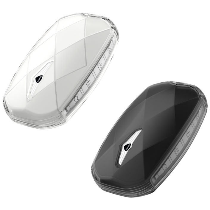 칸탐 G80 GV70 GV80 제네시스 키케이스 TPU 투명 호환상품 GV60 G70, A.투명투명블랙