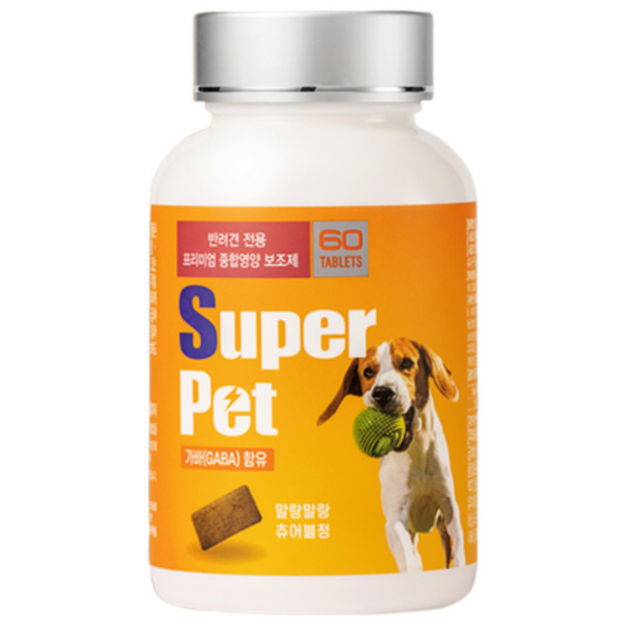 슈퍼펫 KVGMP 강아지 영양제 노령견 관절 치매 심장 간보호 면역력향상